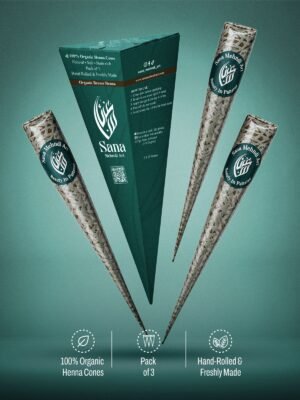 Organic Henna Cone-Brown