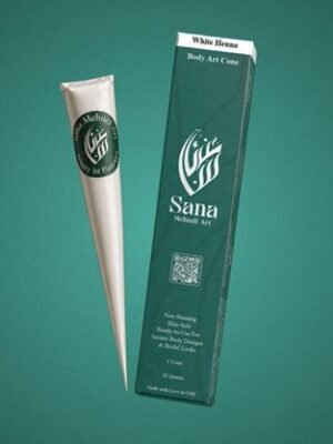 White Henna Cone