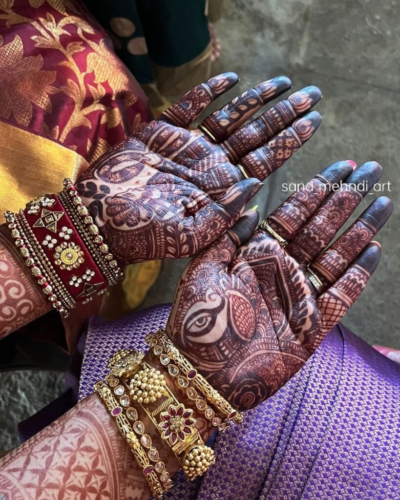 Bridal henna by Sana Mehndi Art in Dubai Middle east