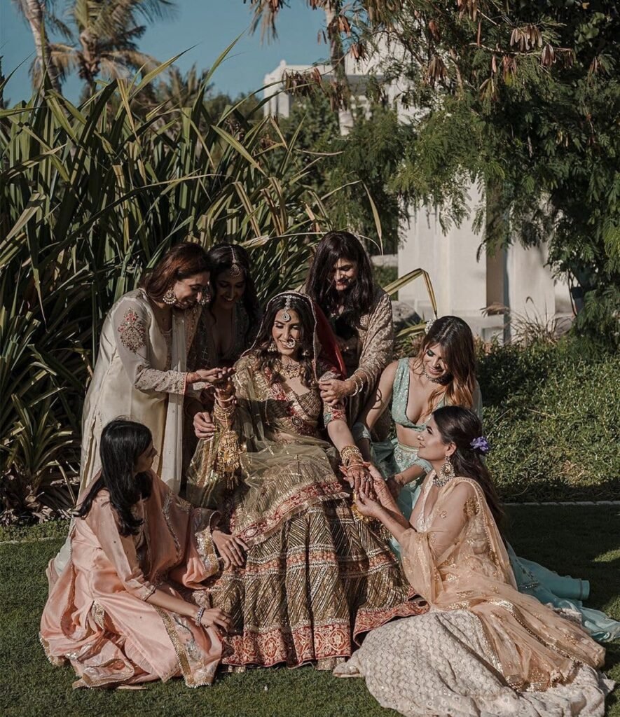 Bridal henna by Sana Mehndi Art in Dubai Middle east