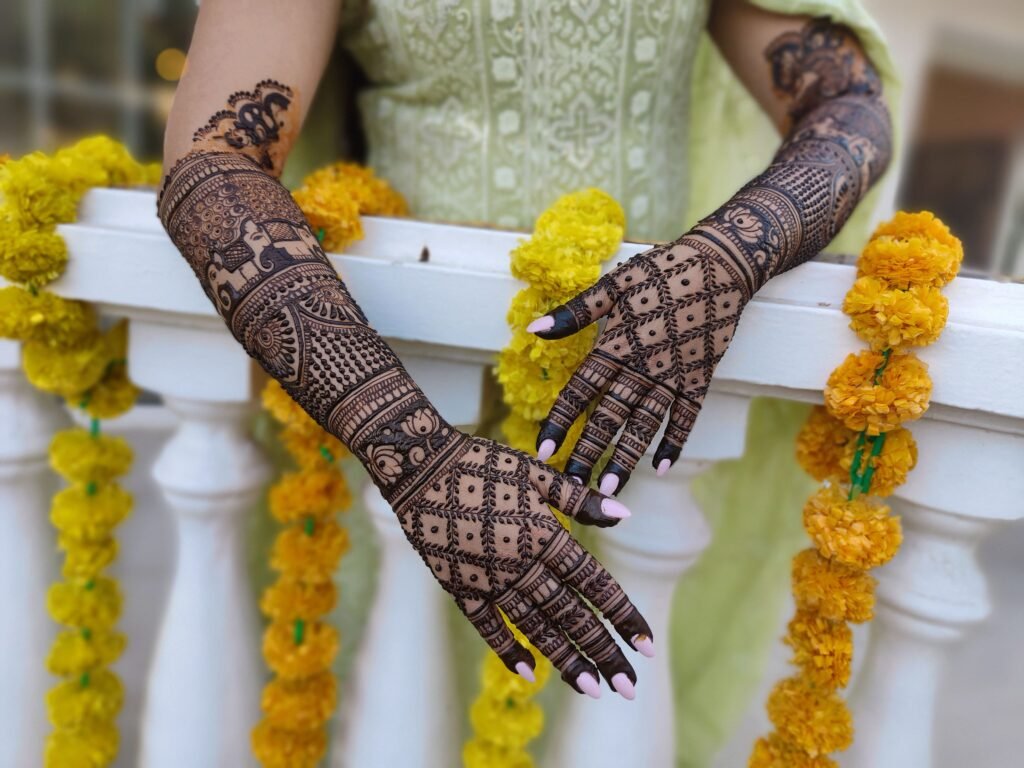 Bridal Mehndi Designs in Dubai