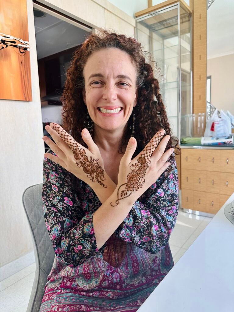 Wedding event henna