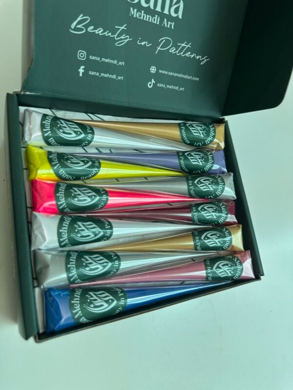 Prism Box colored henna