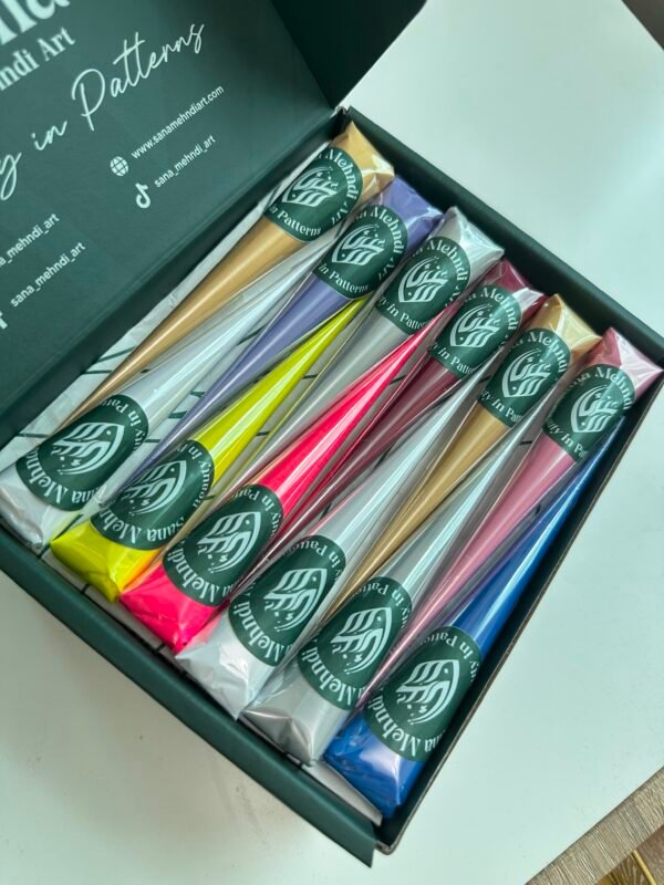 Prism Box colored henna